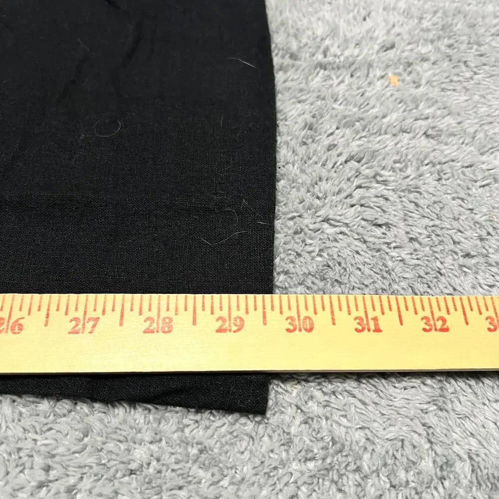 Abercrombie & Fitch Pants Womens Small Linen Wide Leg Black Relaxed Trouser - Picture 9 of 10